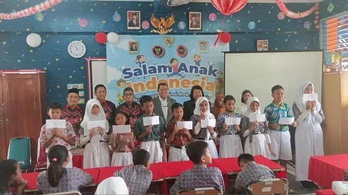 Acara Salam Anak Indonesia “Aku Bangga Menjadi Anak Indonesia” di SDN 05 Manggarai, Jakarta Selatan/Ist