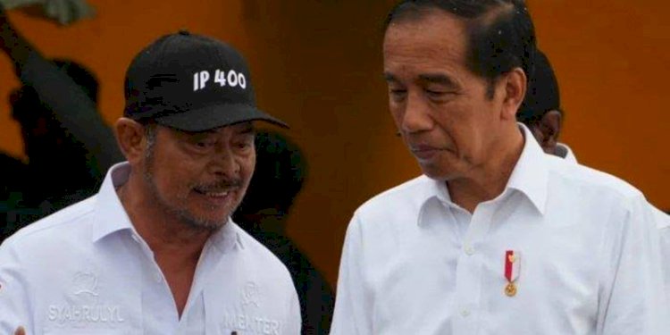 Presiden Joko Widodo menerima pengunduran diri Syahrul Yasin Limpo/Net