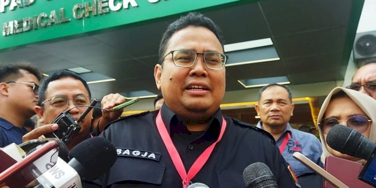 Ketua Badan Pengawas Pemilu (Bawaslu) RI, Rahmat Bagja di RSPAD Gatot Subroto, Jakarta Pusat/RMOL