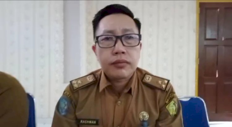 Kadis Kesehatan Kabupaten Lebong, Rachman saat dimintai keterangam/RMOLBengkulu