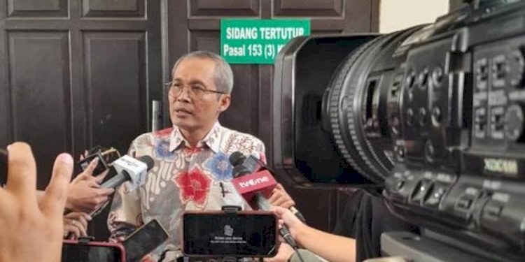 Wakil Ketua KPK Alex Marwata usai memberikan kesakdian di sidang praperadilan di PN Jakarta Selatan, Kamis (14/12)/RMOL