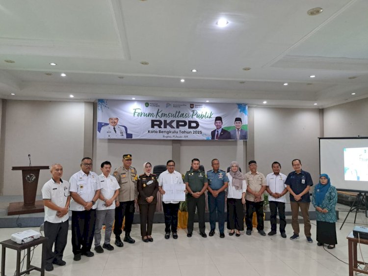 Forkopimda Kota Bengkulu Saat RKPD Tahun 2025/Net