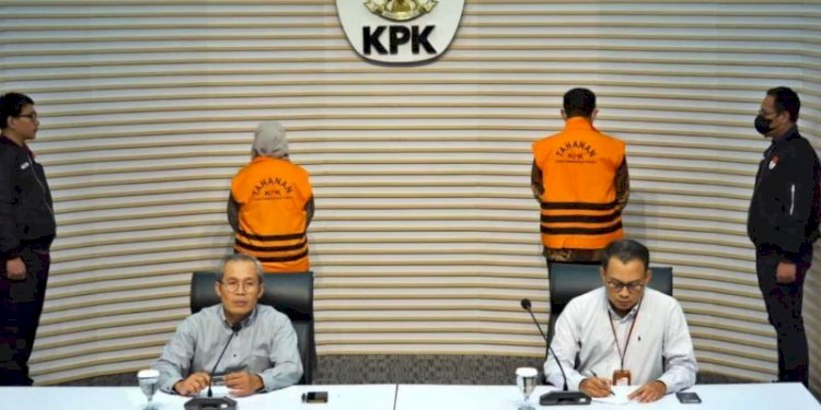 KPK resmi menahan Reyna Usman dan I Nyoman Darmanta/RMOL