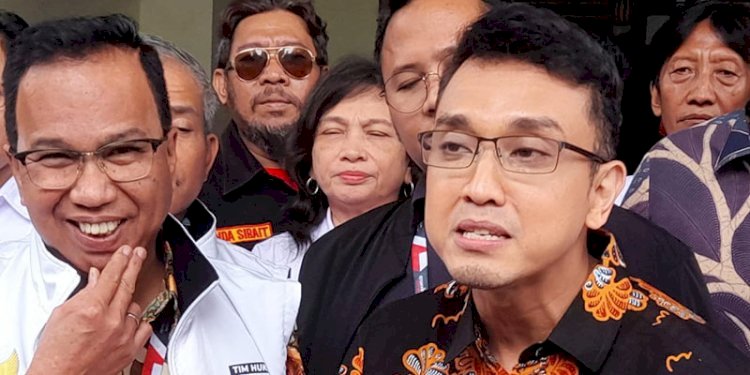 Jurubicara Tim Pemenangan Nasional (TPN) Ganjar-Mahfud, Aiman Witjaksono, penuhi panggilan polisi di Polda Metro Jaya, Jumat (26/1)/Istimewa  