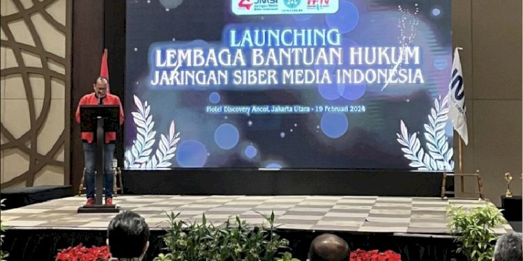 Peluncuran LBH Jaringan Media Siber Indonesia (JMSI)/Ist