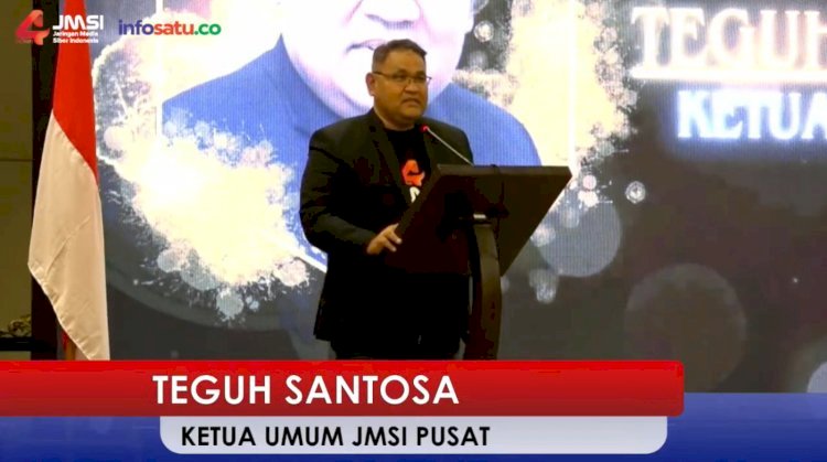 Ketua Umum Jaringan Media Siber Indonesia (JMSI) Teguh Santosa. Foto: ist