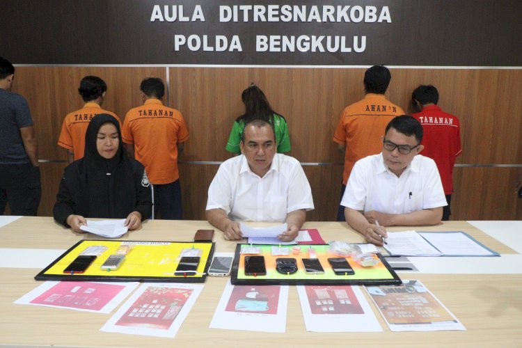 Press Release di Polda Bengkulu/RMOLBengkulu