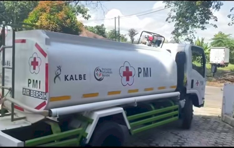 Mobil Pengangkut Air Bersih yang dikirim ke Kabupaten Lebong/Ist